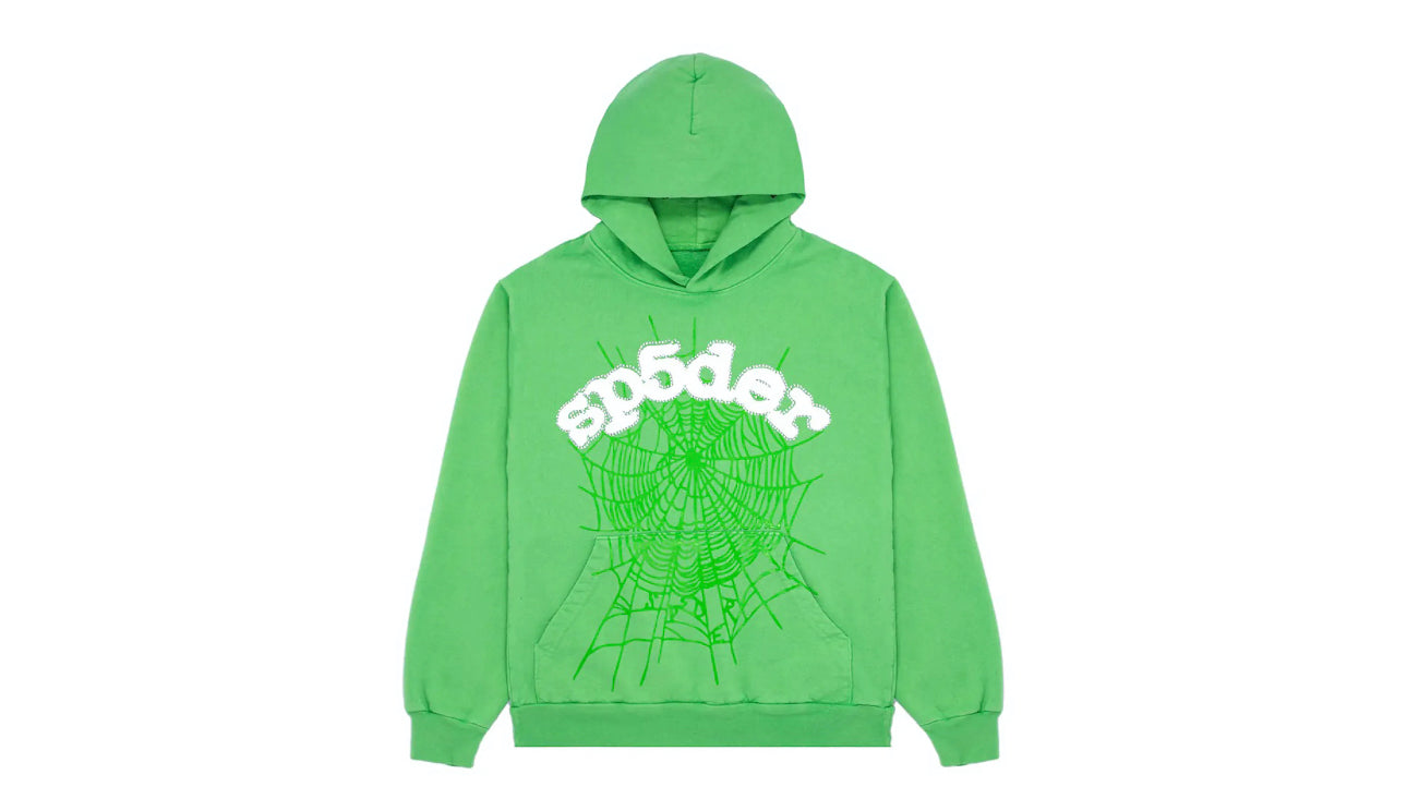 SP5DER SKITTLE  GREEN HOODIE