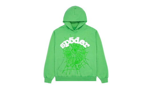 SP5DER SKITTLE  GREEN HOODIE