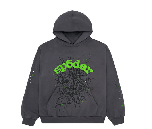 SP5DER HOODIE SLATE GREY