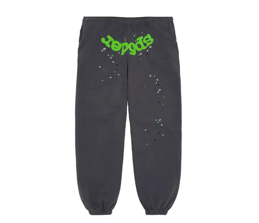 SP5DER WAIT WEB SWEATPANTS ( SLATE GREY )