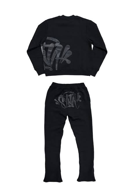 SYNA CREWNECK TRACKSUIT ( TRIP BLACK )