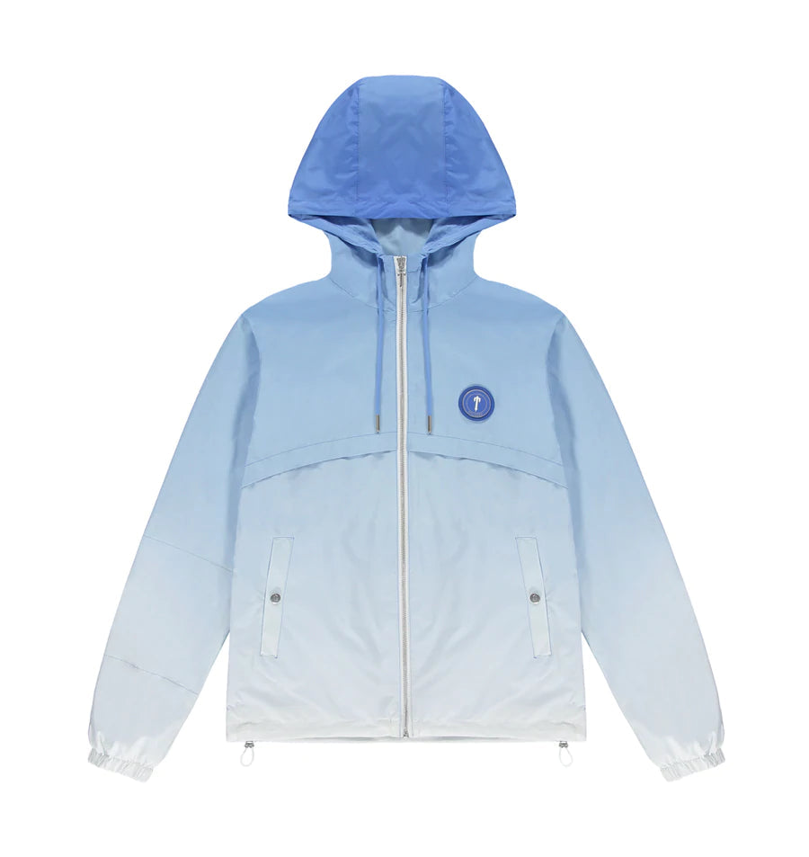 TRAPSTAR IRONGATE T WINDBREAKER - GRADIENT BLUE