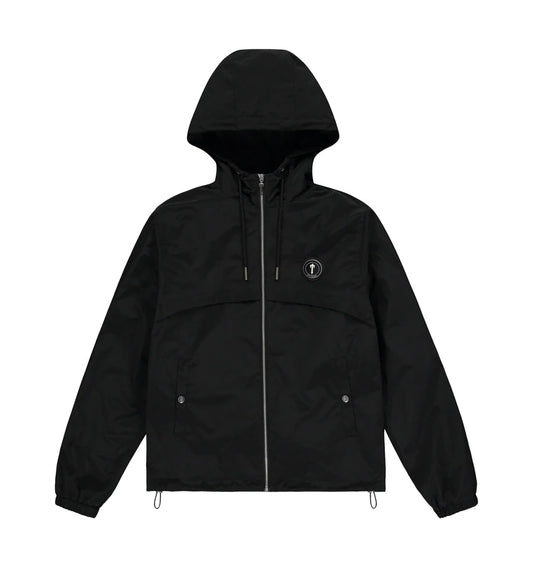 TRAPSTAR IRONGATE T WINDBREAKER - BLACK