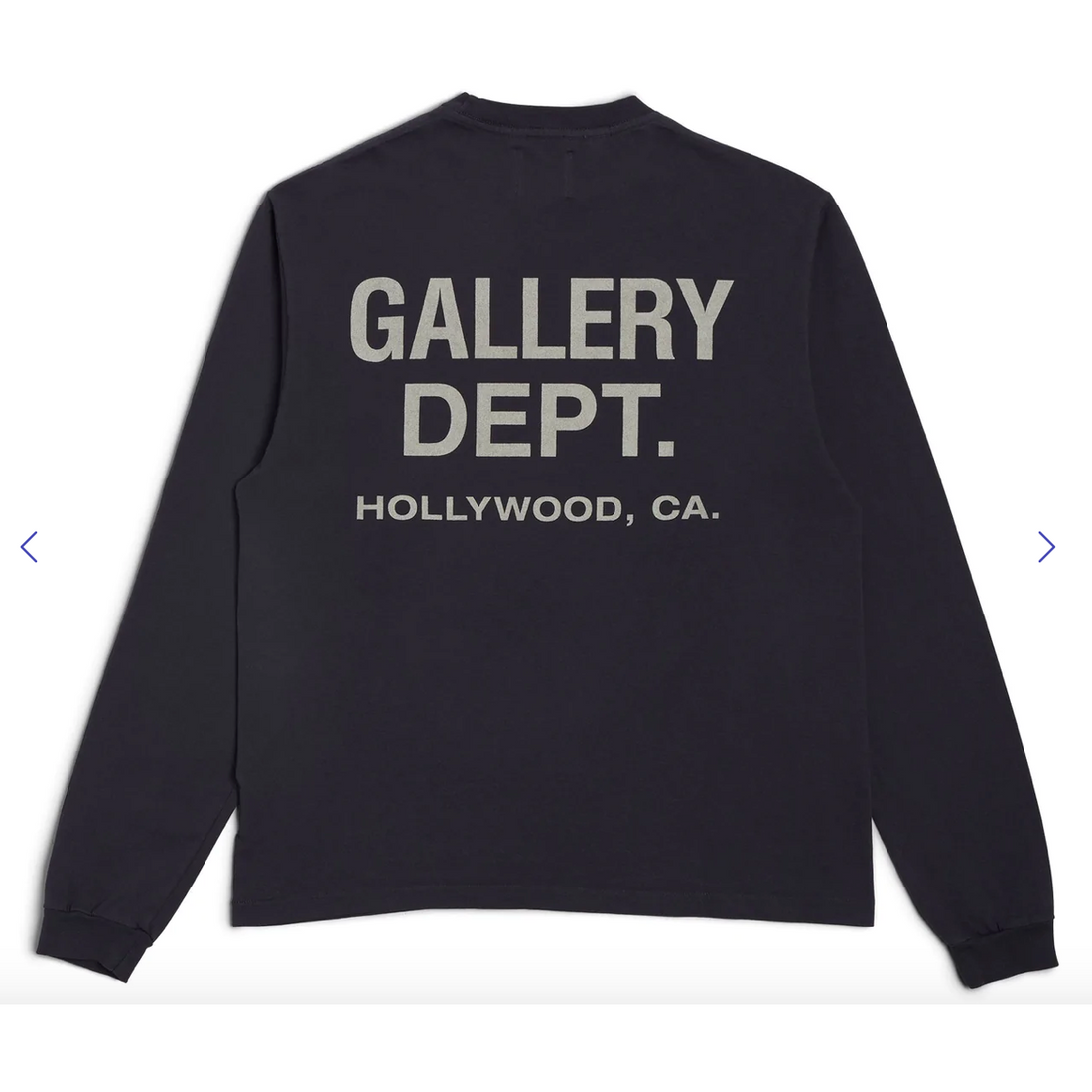 Gallery Dept. Souvenir Long Sleeve T-Shirt Black