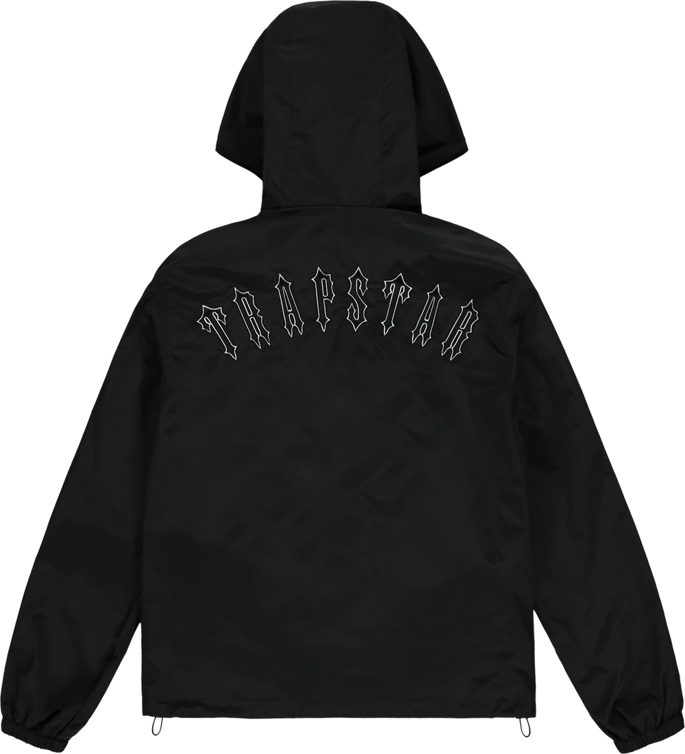 TRAPSTAR IRONGATE T WINDBREAKER - BLACK