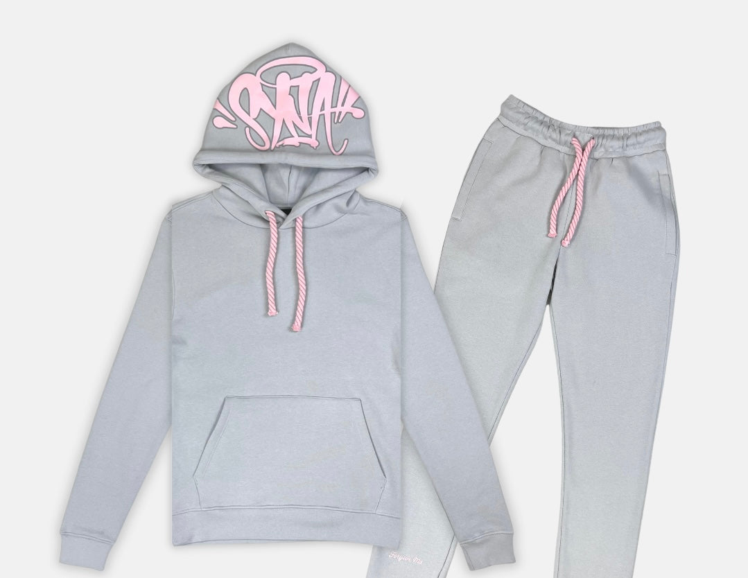 SYNAWORLD TRACKSUIT (PINK/GREY)