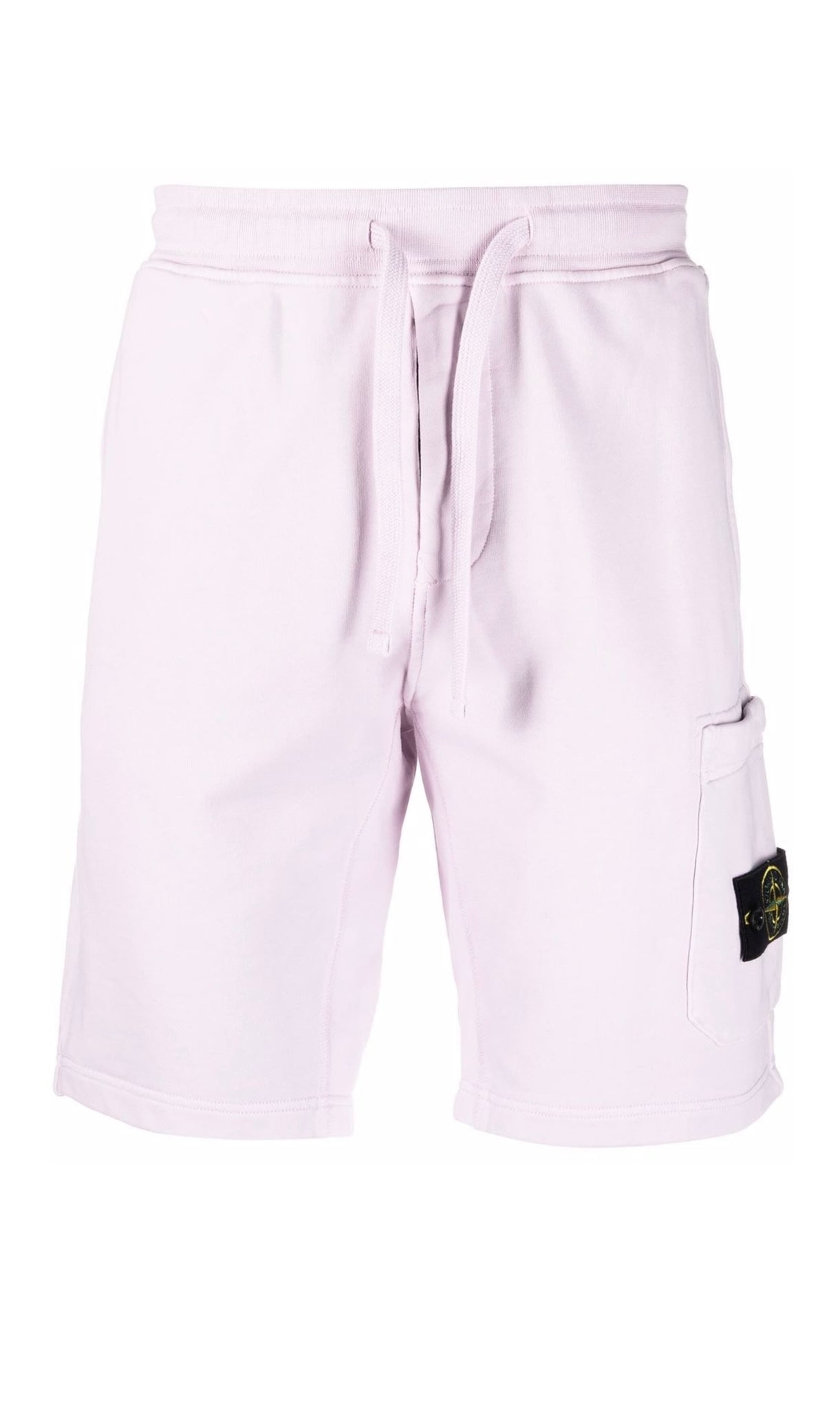 STONE ISLAND LOGO PATCH SHORTS